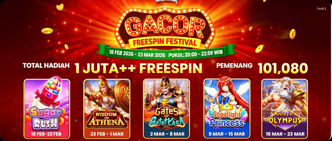 Login hoki Sekarang Bonus Melimpah